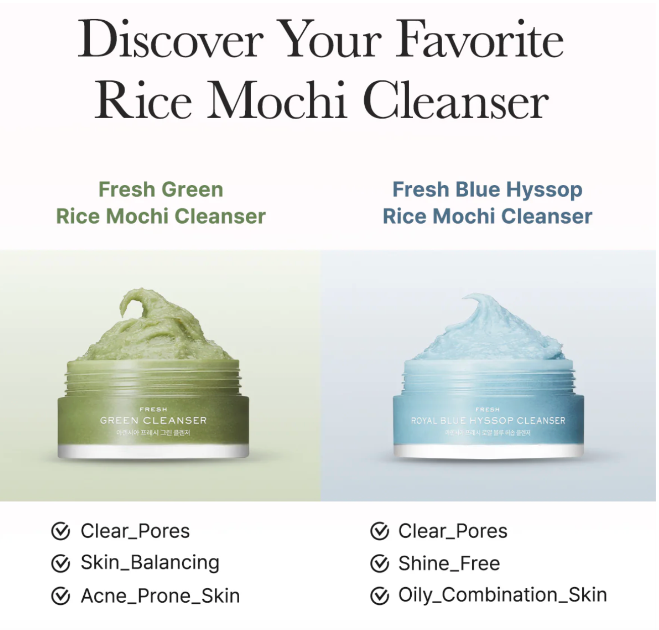 COREA: ARENCIA MINI MOCHI CLEANSERS