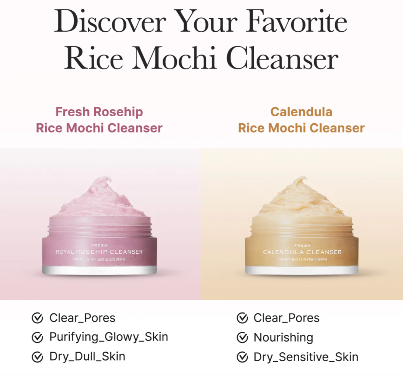 COREA: ARENCIA MINI MOCHI CLEANSERS