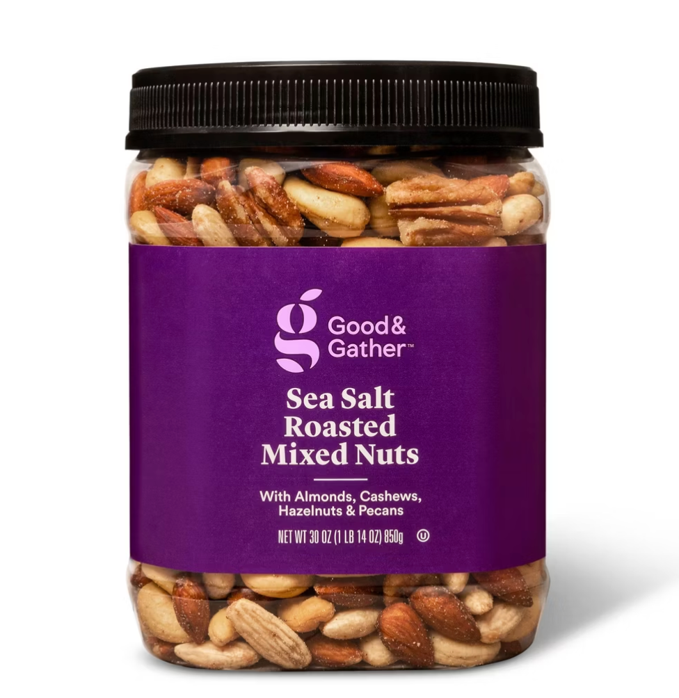 SEA SALT ROASTED MIXED NUTS