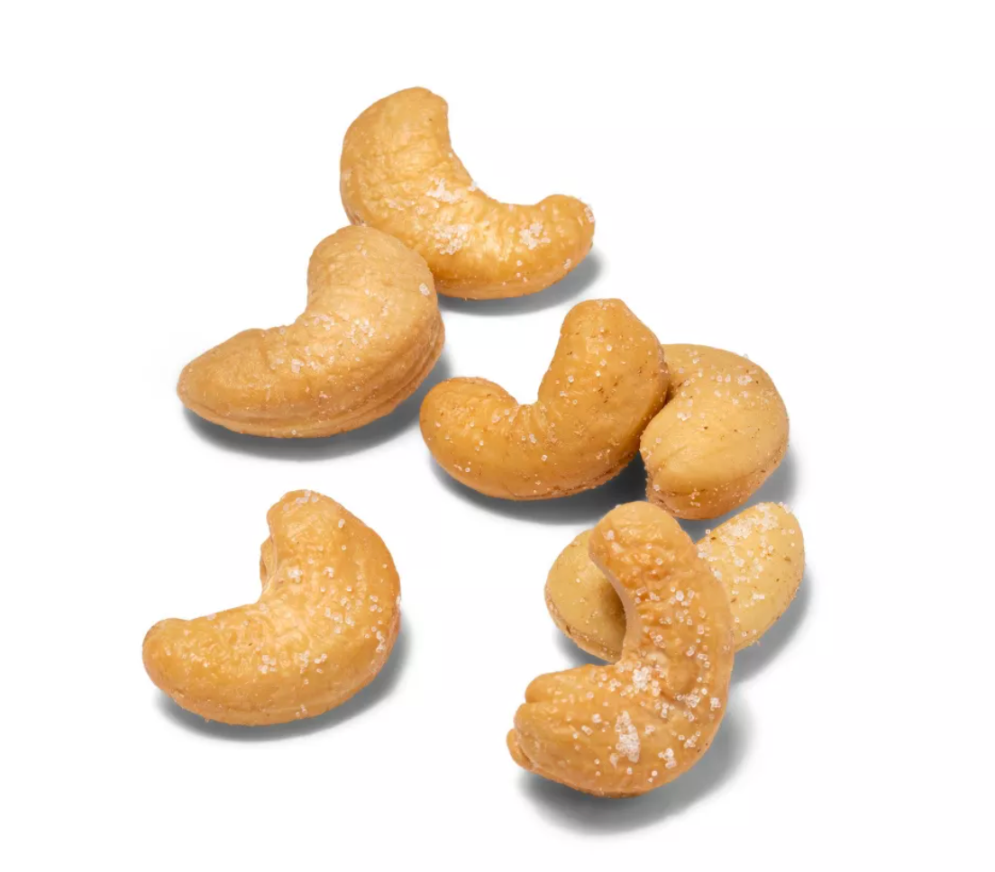 SEA SALT ROASTED WHOLE CASHEWS