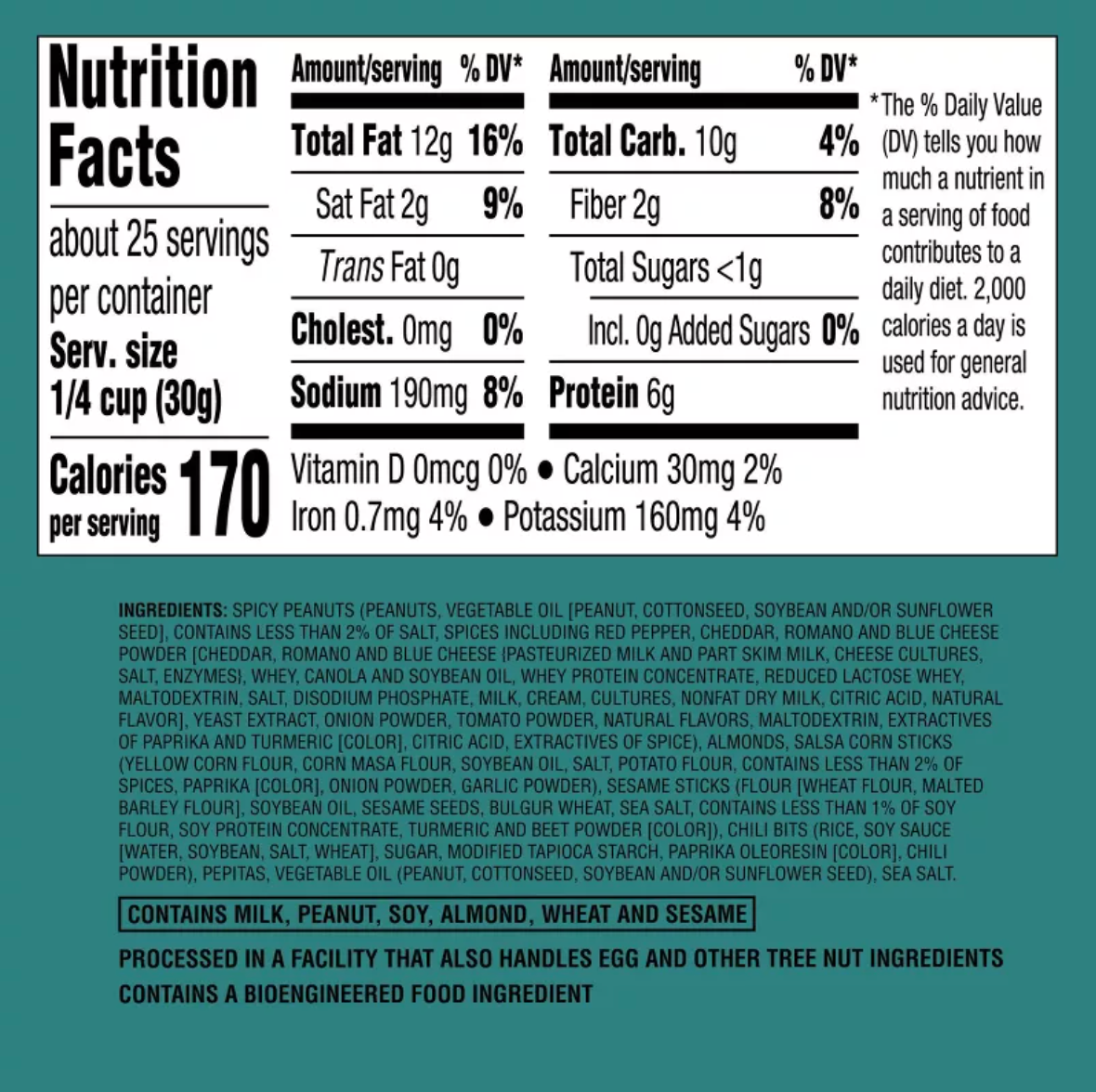 TEX MEX TRAIL MIX