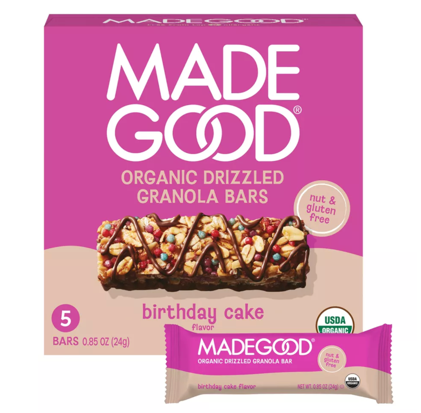 DUO PACK MADE GOOD DRIZZLED BARS