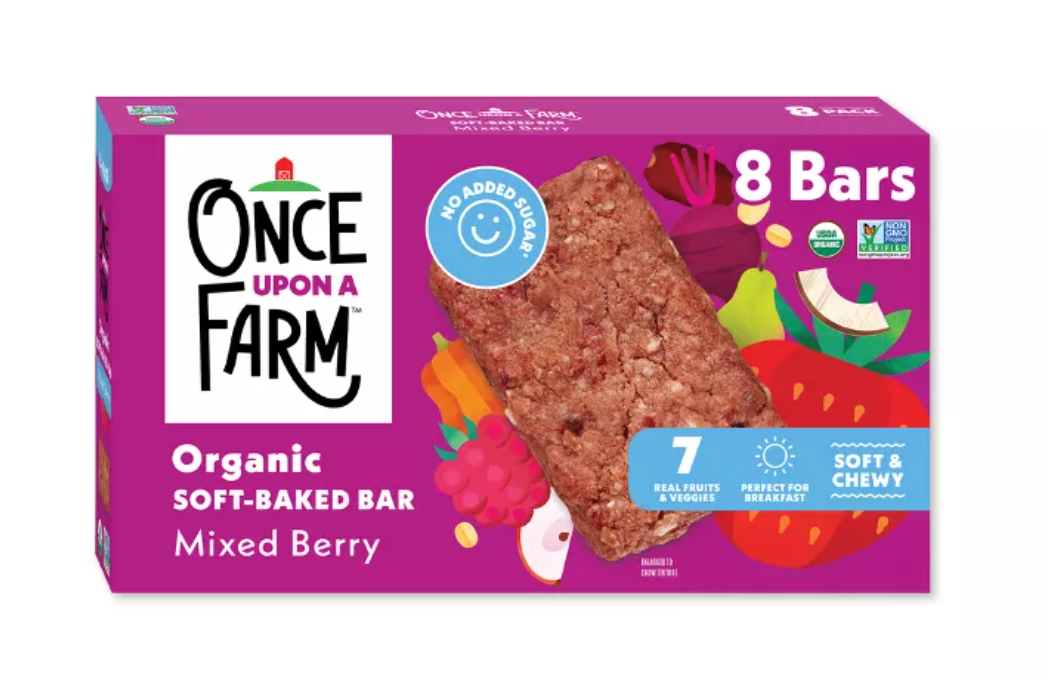 ONCE UPON A FARM MIXED BERRY SOFT BAKED BARS