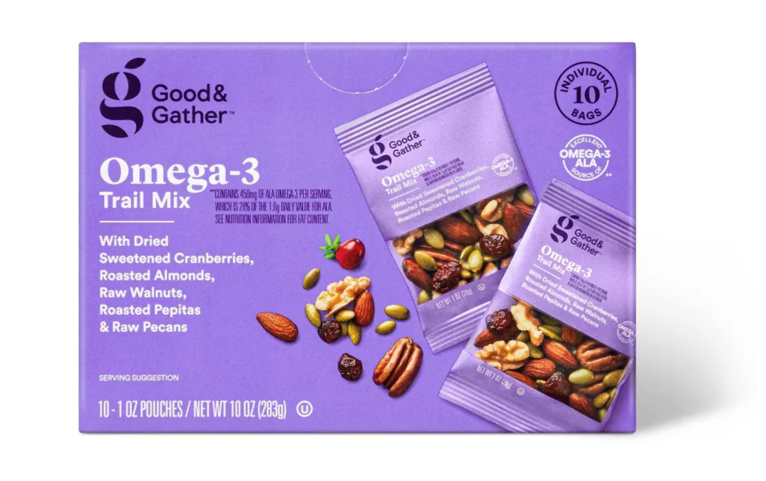 GOOD & GATHER OMEGA-3 TRAIL MIX