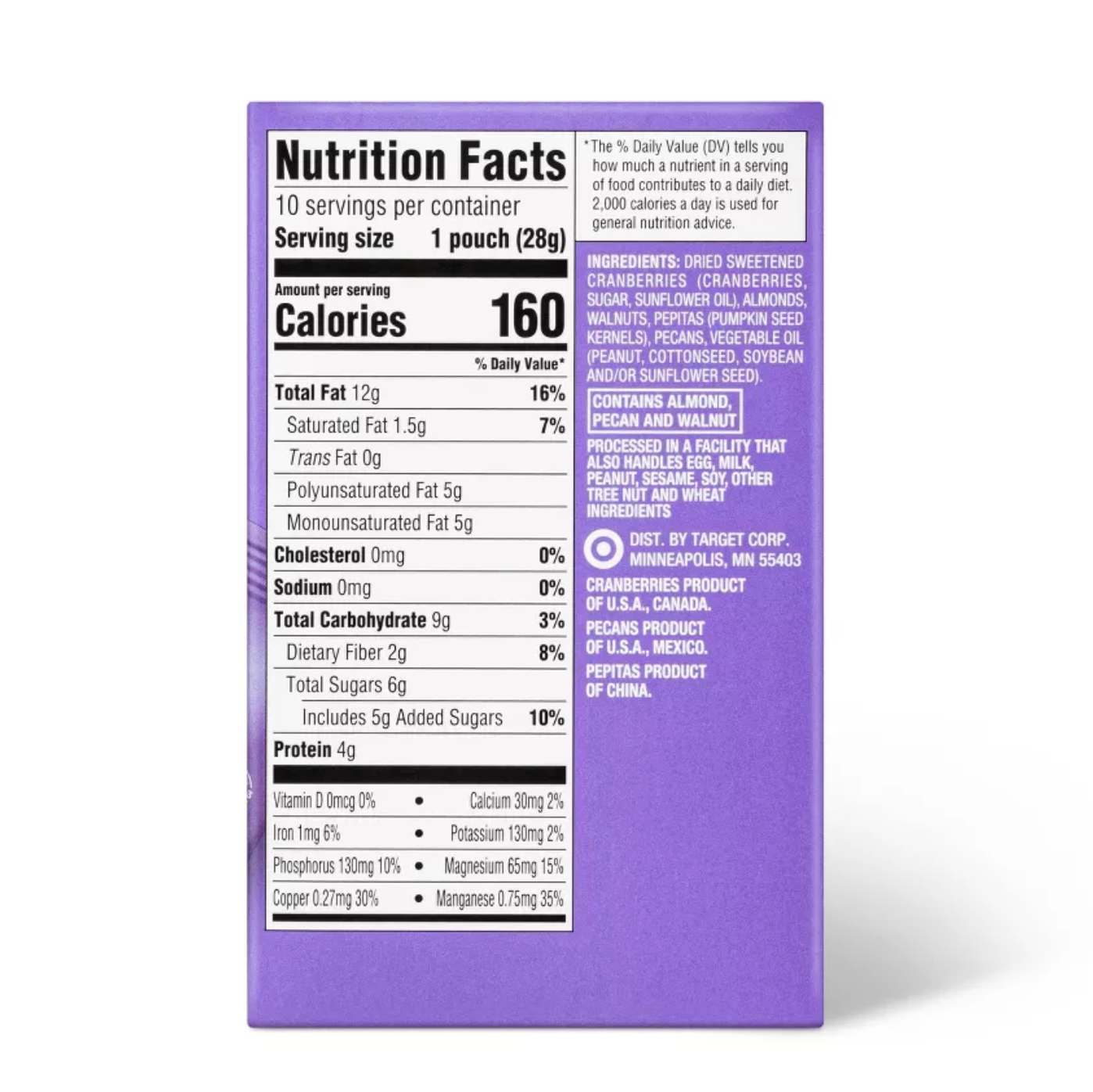 GOOD & GATHER OMEGA-3 TRAIL MIX