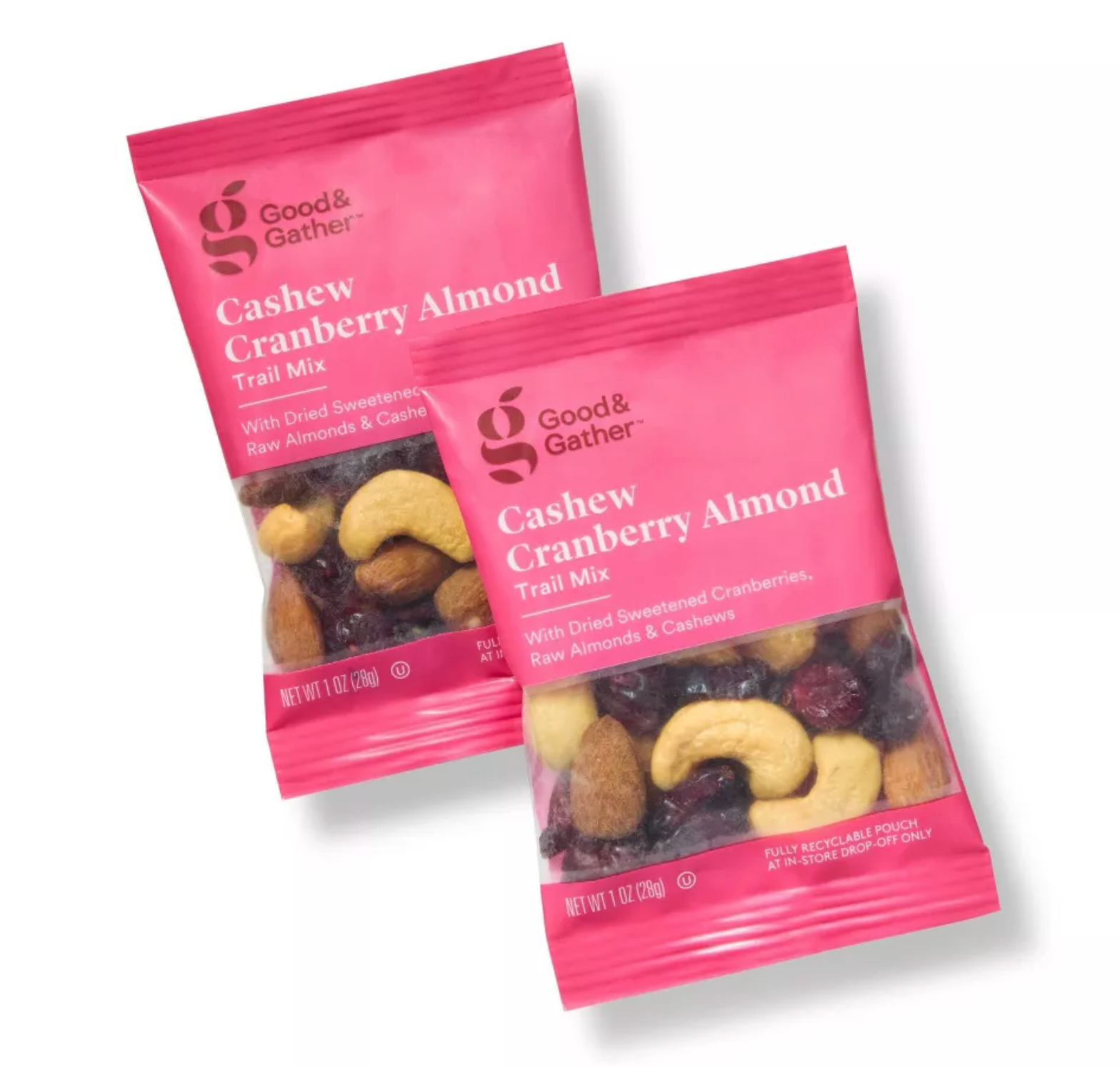 GOOD & GATHER CASHEW CRANBERRY ALMOND TRAIL MIX