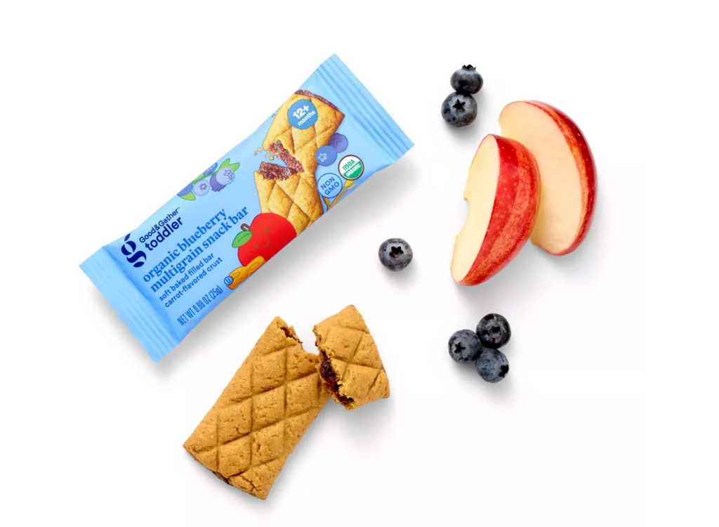 GOOD & GATHER ORGANIC TODDLER BLUEBERRY SNACK BAR