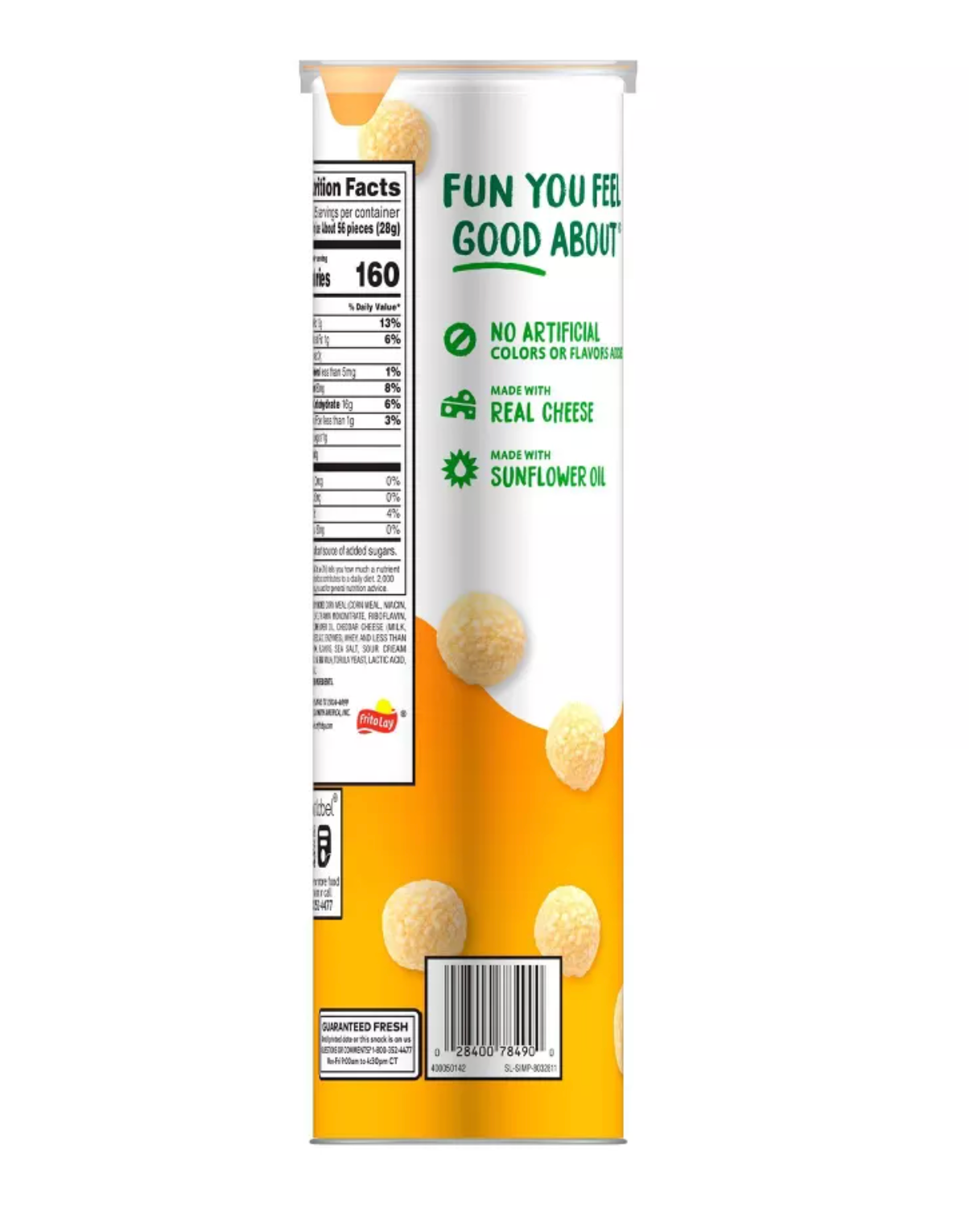 SIMPLY MINIS CANISTER WHITE CHEDDAR CHIPS
