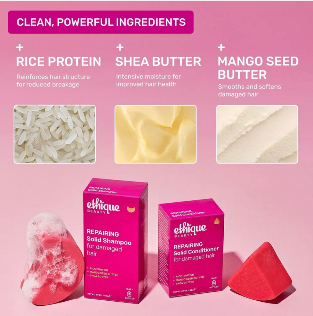 ETHIQUE REPAIRING SHAMPOO + CONDITIONER BAR