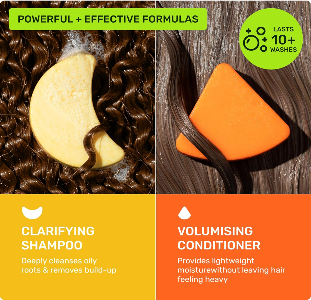 ETHIQUE CLARIFYING SHAMPOO + CONDITIONER TRAVEL KIT