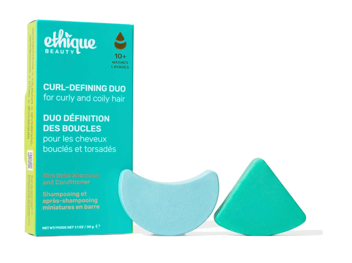 ETHIQUE CURL SHAMPOO + CONDITIONER TRAVEL KIT