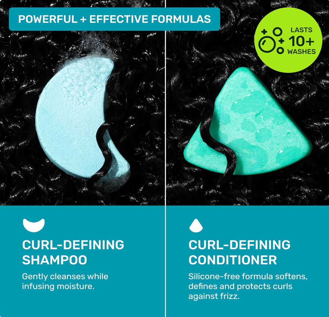 ETHIQUE CURL SHAMPOO + CONDITIONER TRAVEL KIT