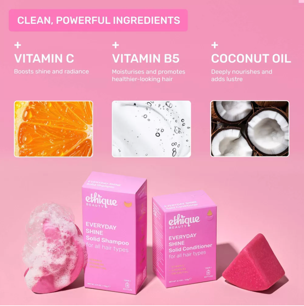ETHIQUE EVERYDAY SHAMPOO + CONDITIONER BAR