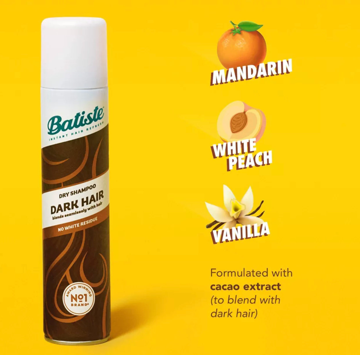 BATISTE MINI DARK DRY SHAMPOO