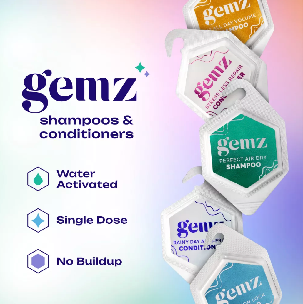 GEMZ SHAMPOO + CONDITIONER VARIETY KIT