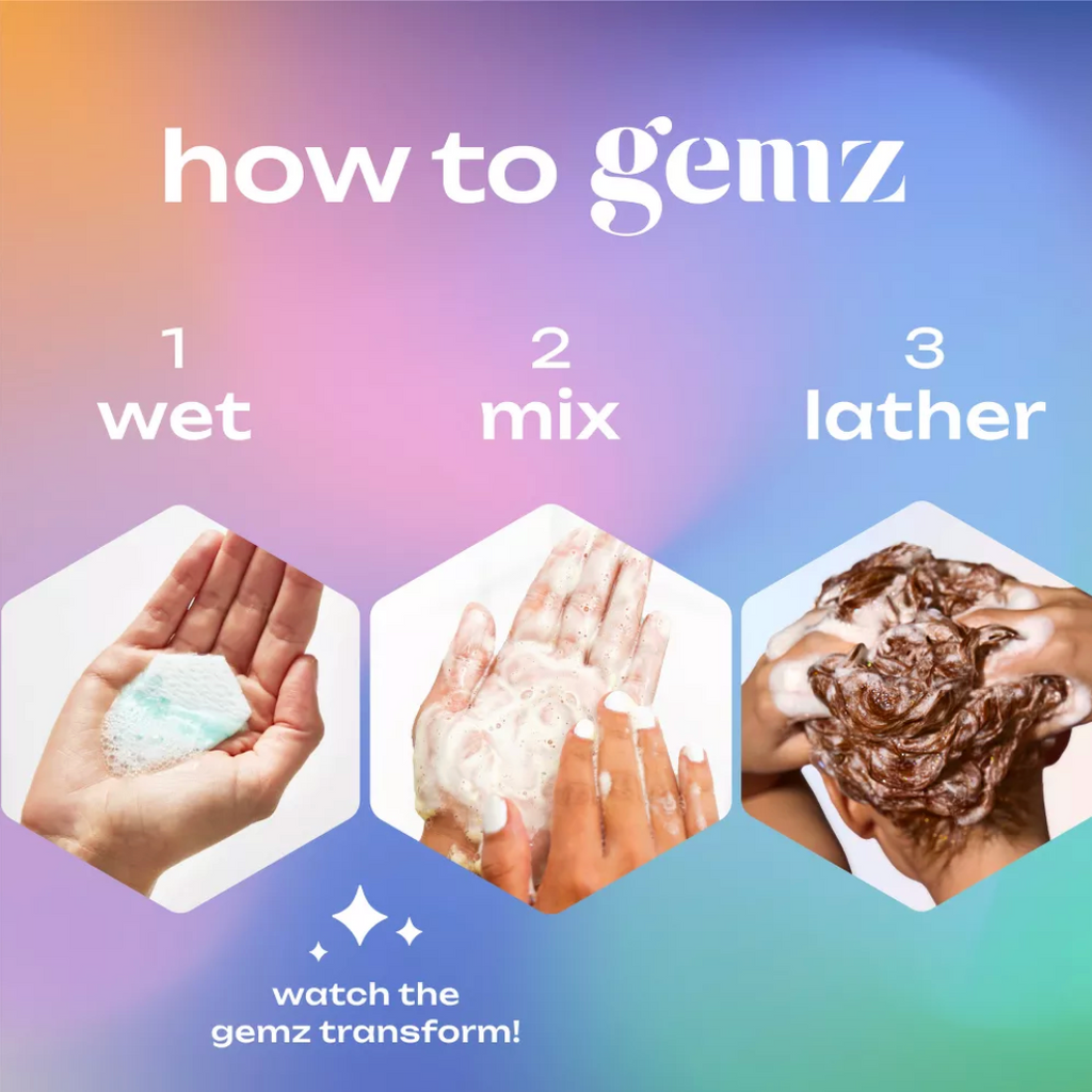 GEMZ SHAMPOO + CONDITIONER VARIETY KIT