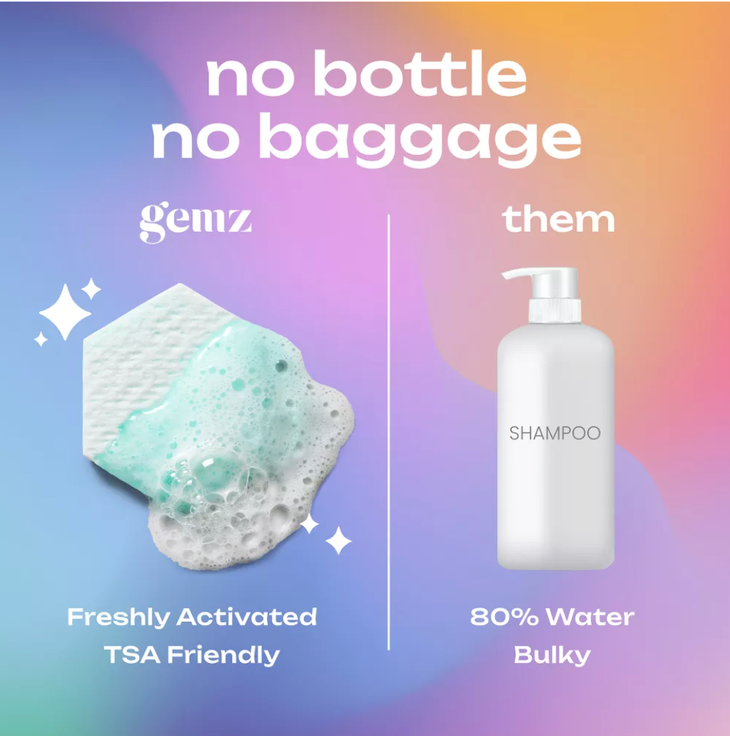 GEMZ SHAMPOO + CONDITIONER VARIETY KIT
