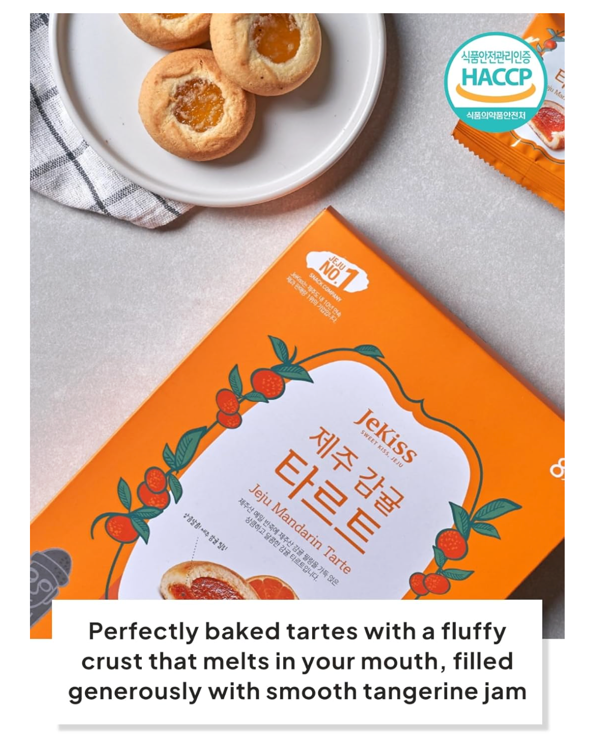 COREA: JEKISS TARTA DE MANDARINA DE LA ISLA JEJU