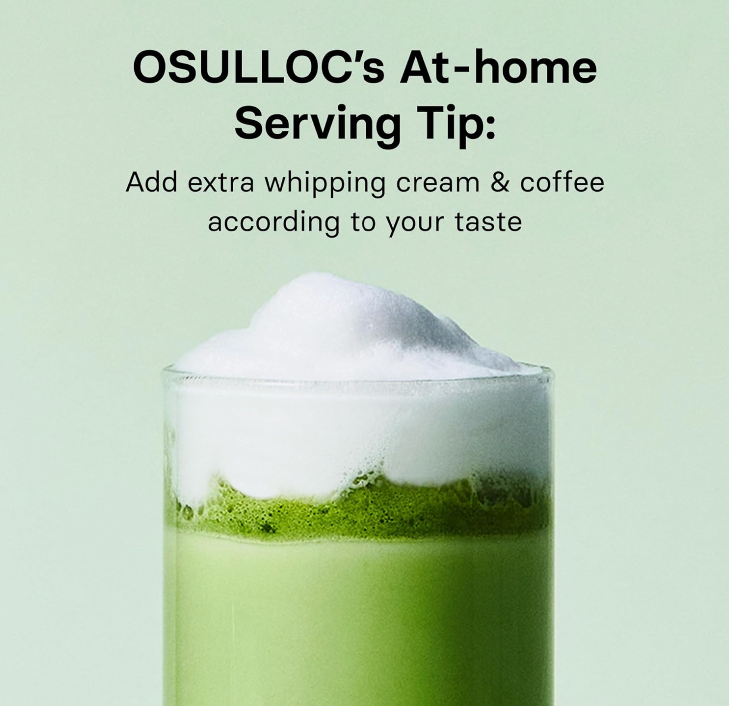 JAPON: OSULLOC TE DE MATCHA CON LECHE DE JEJU ( 7 ONZAS X 10 SOBRES)