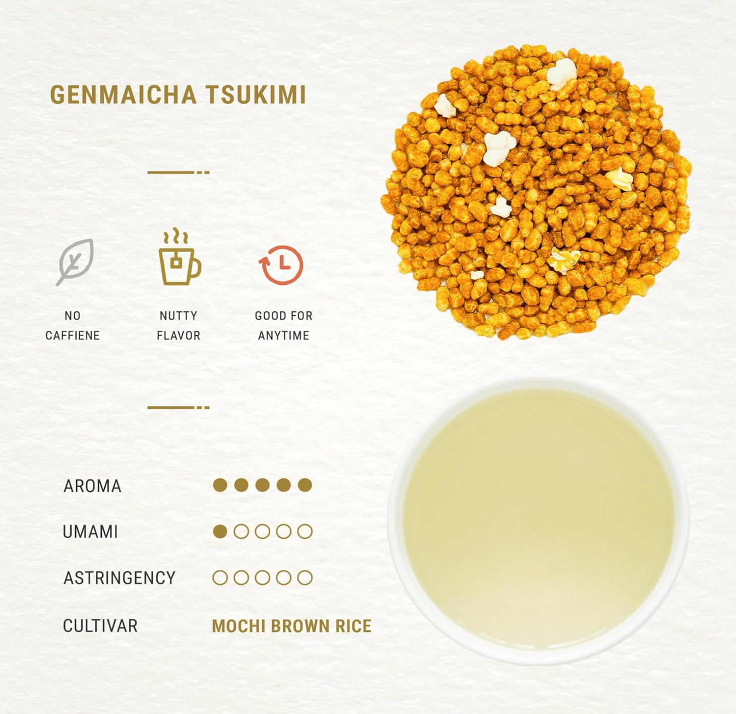 JAPON: SENBIRD GENMAICHA ROASTED BROWN RICE TEA PREMIUM
