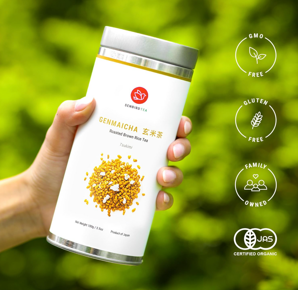 JAPON: SENBIRD GENMAICHA ROASTED BROWN RICE TEA PREMIUM
