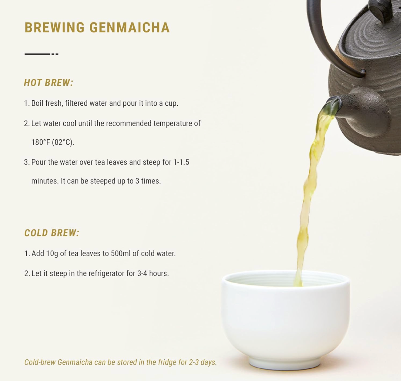 JAPON: SENBIRD GENMAICHA BROWN RICE GREAN TEA C/ MATCHA PREMIUM