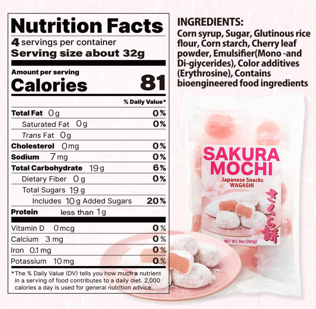 JAPON: SAKURA MATCHA MOCHI