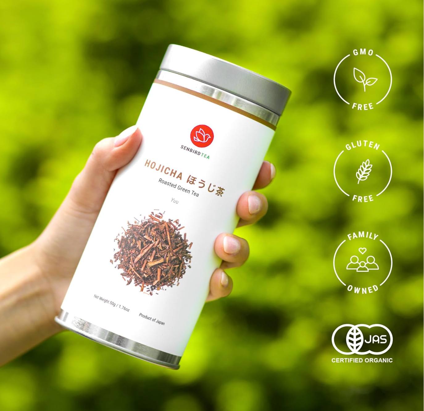 JAPON: SENBIRD HOJICHA ROASTED GREEN TEA PREMIUM