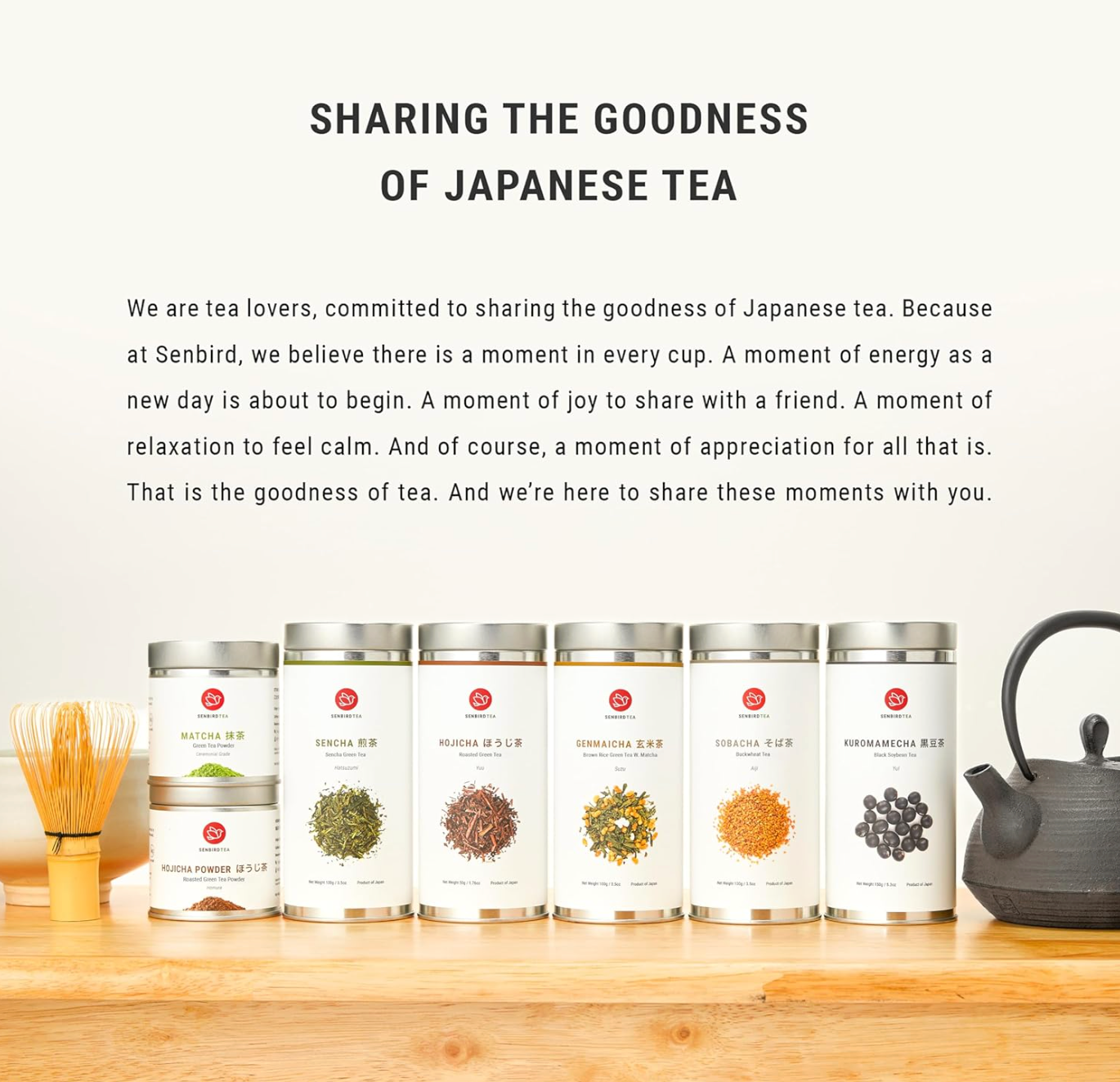 JAPON: SENBIRD HOJICHA ROASTED GREEN TEA PREMIUM