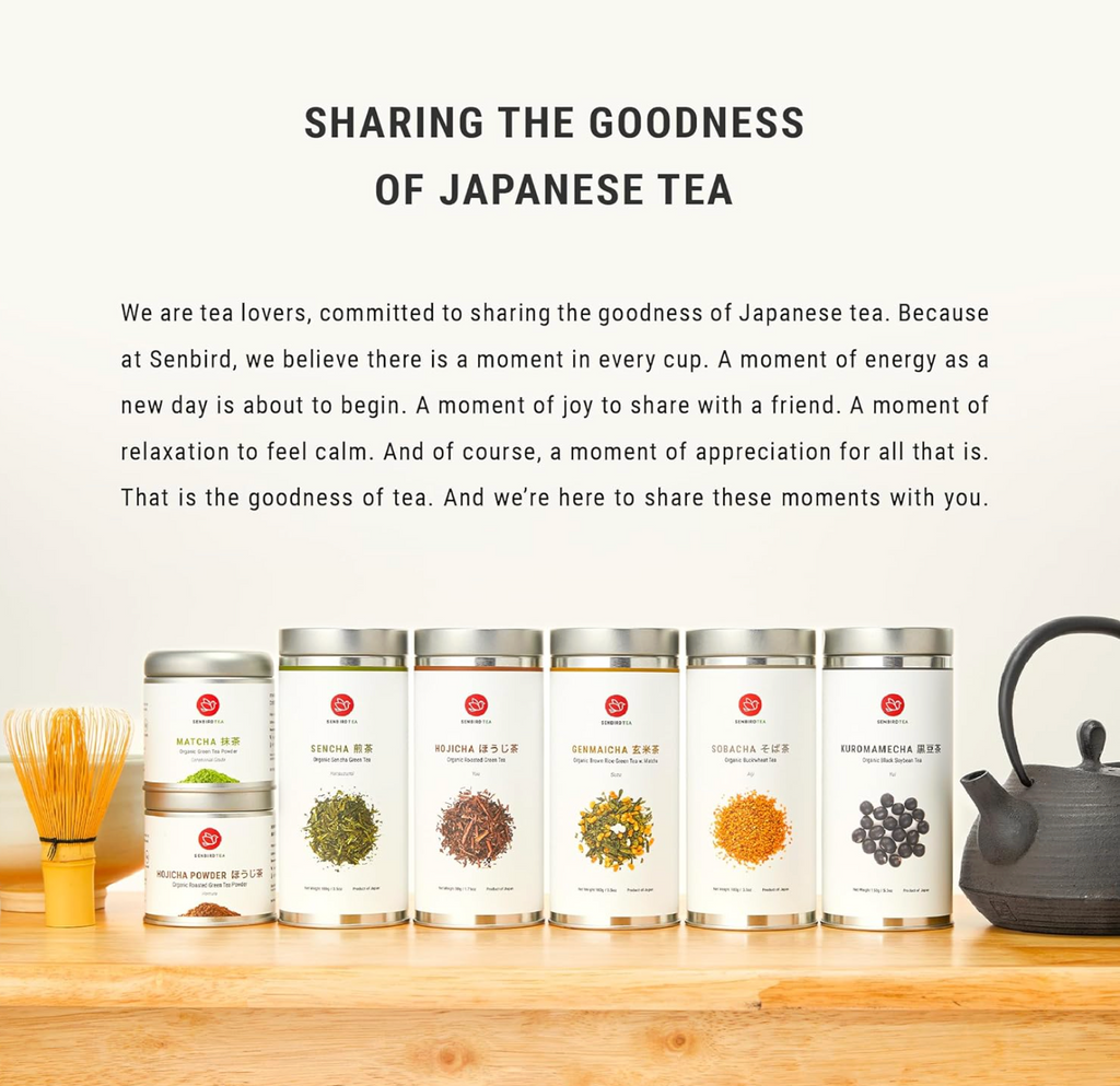 JAPON: SENBIRD HOJICHA ROASTED GREEN TEA PREMIUM