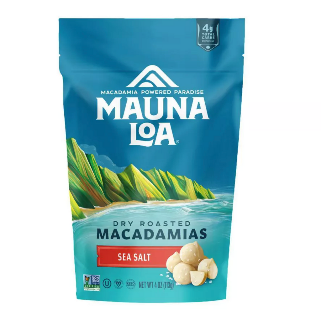 HAWAII: MAUNA LOA SEA SALT MACADAMIA NUTS