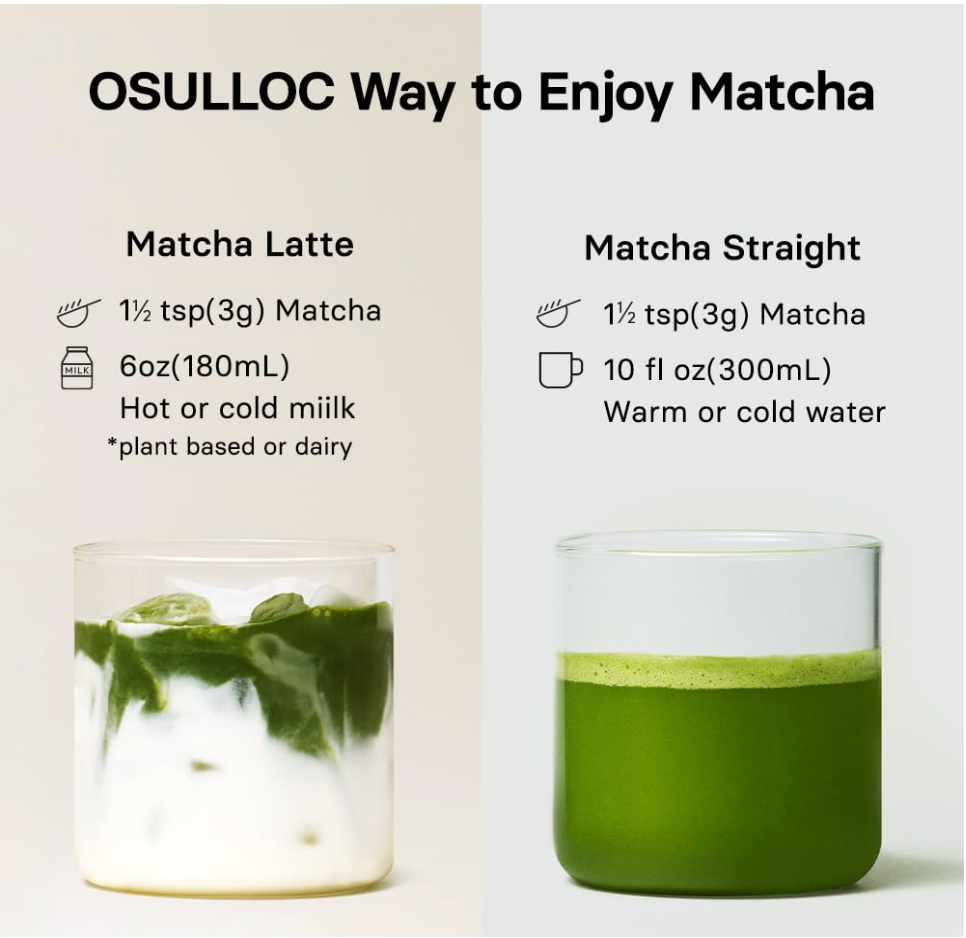 COREA: OSULLOC MATCHA EN POLVO GRADO CEREMONIAL