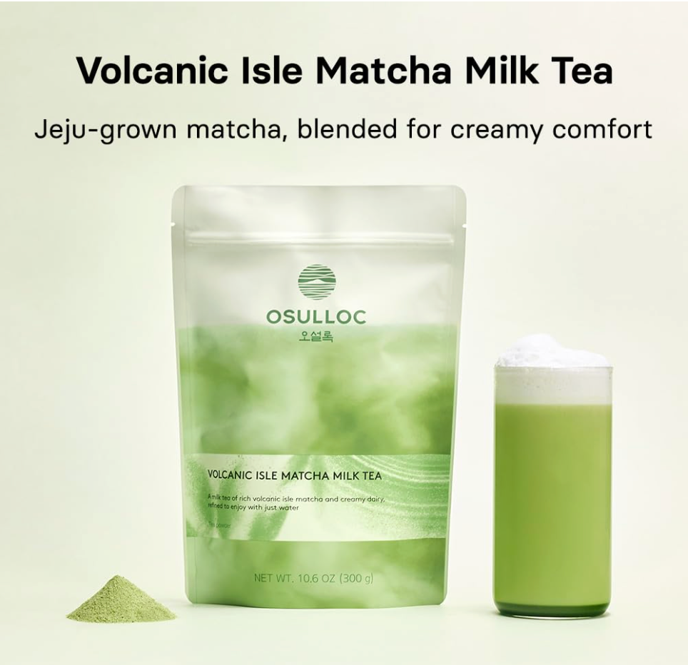 COREA: OSULLOC MATCHA LATTE EN POLVO