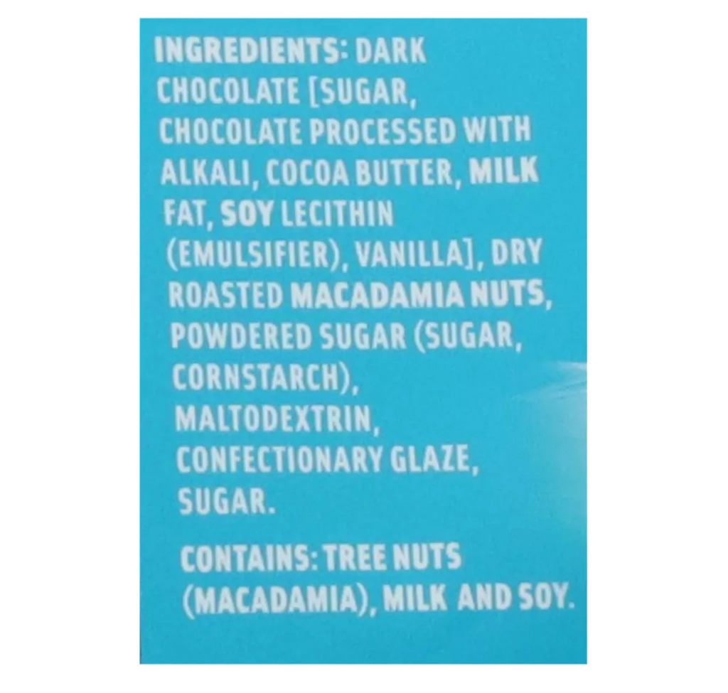 HAWAII: MAUNA LOA  DARK CHOCOLATE MACADAMIA NUTS (6 PACK)