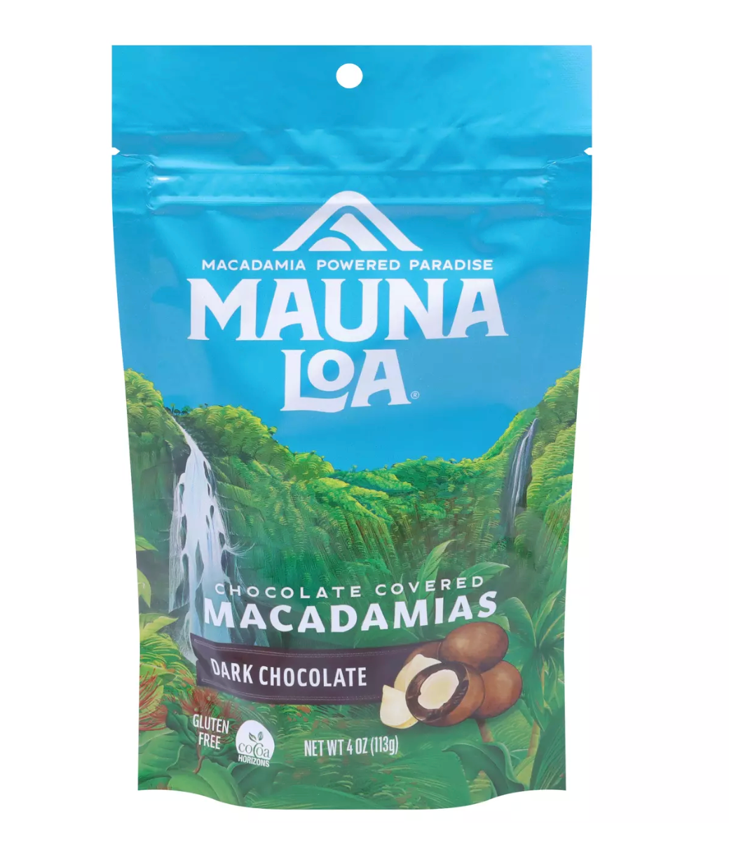 HAWAII: MAUNA LOA  DARK CHOCOLATE MACADAMIA NUTS