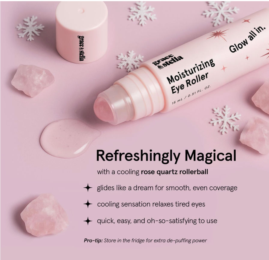 GRACE & STELLA: MOISTURIZING EYE ROLLER