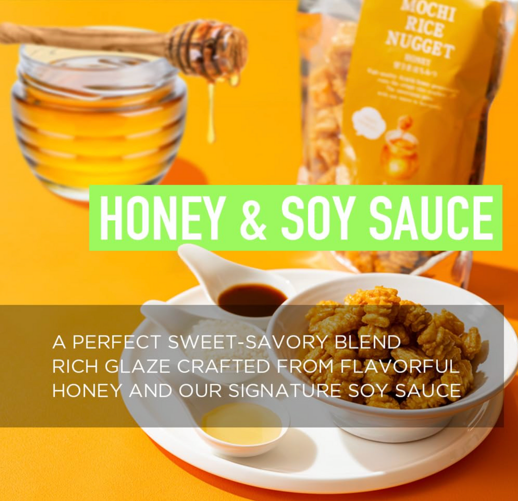 JAPON: MOCHI RICE HONEY NUGGETS