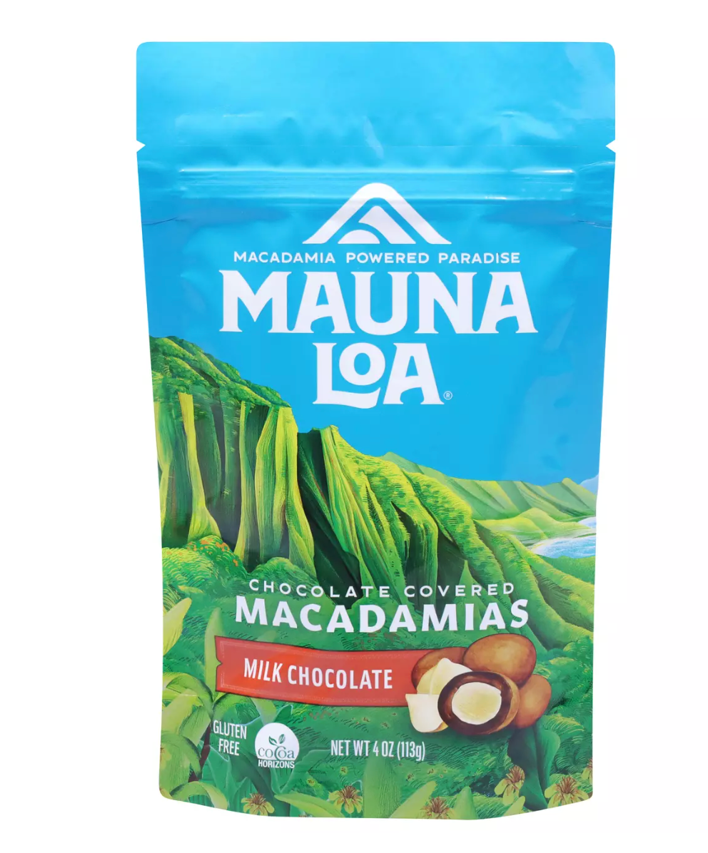 HAWAII: MAUNA LOA  MILK CHOCOLATE MACADAMIA NUTS