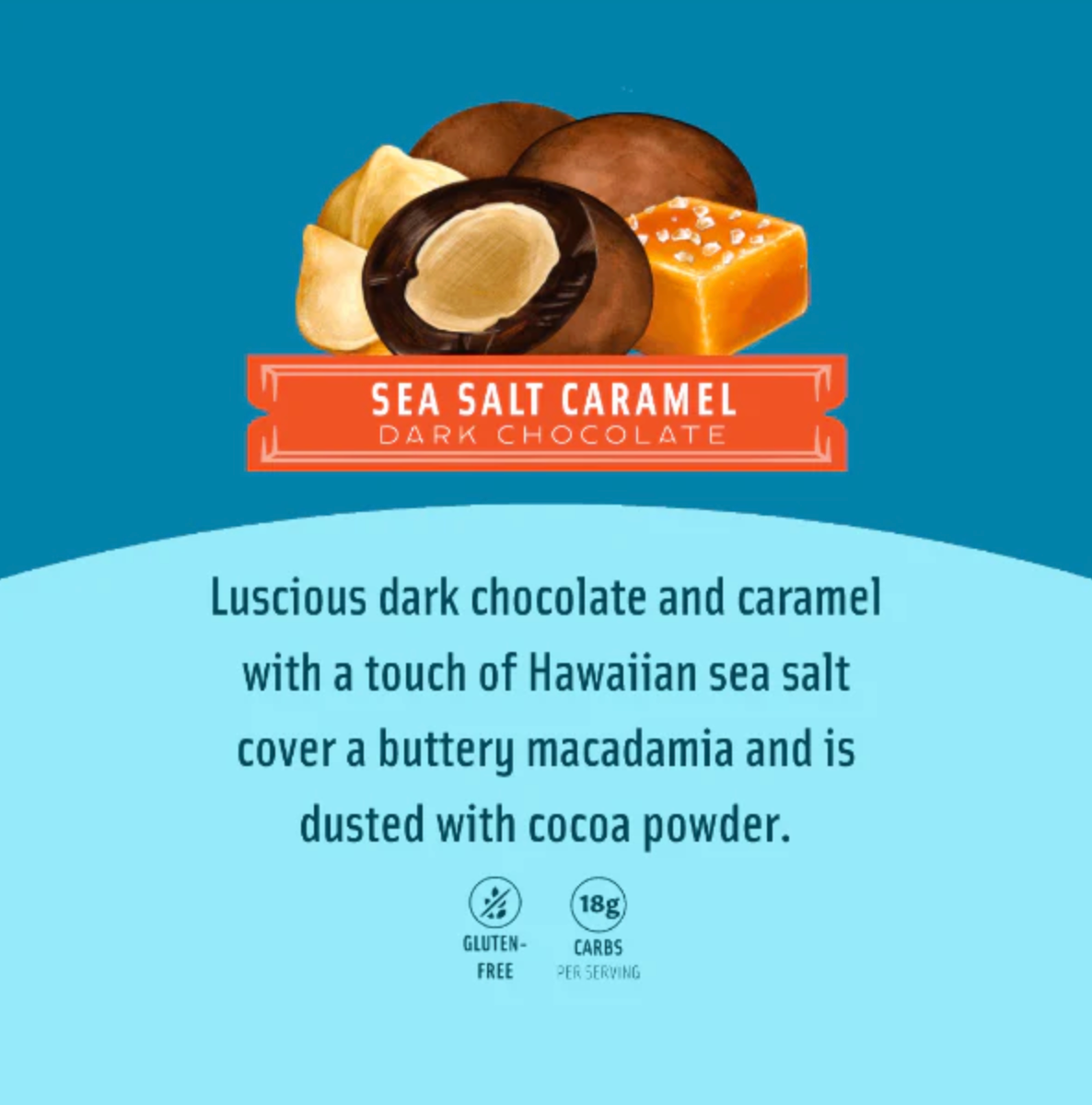 HAWAII: MAUNA LOA  MILK CHOCOLATE MACADAMIA NUTS