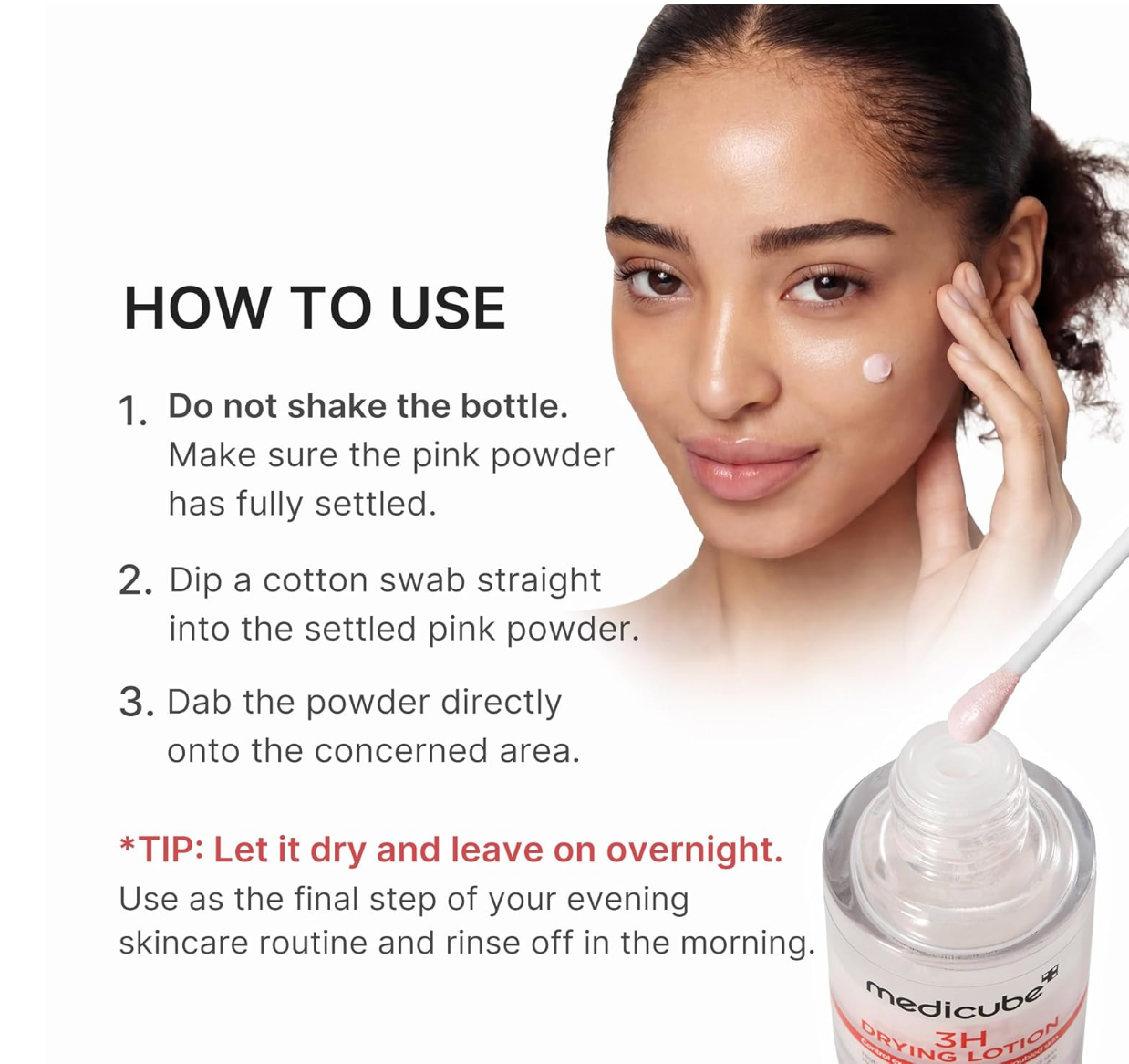 MEDICUBE 3H OVERNIGHT DRYING LOTION