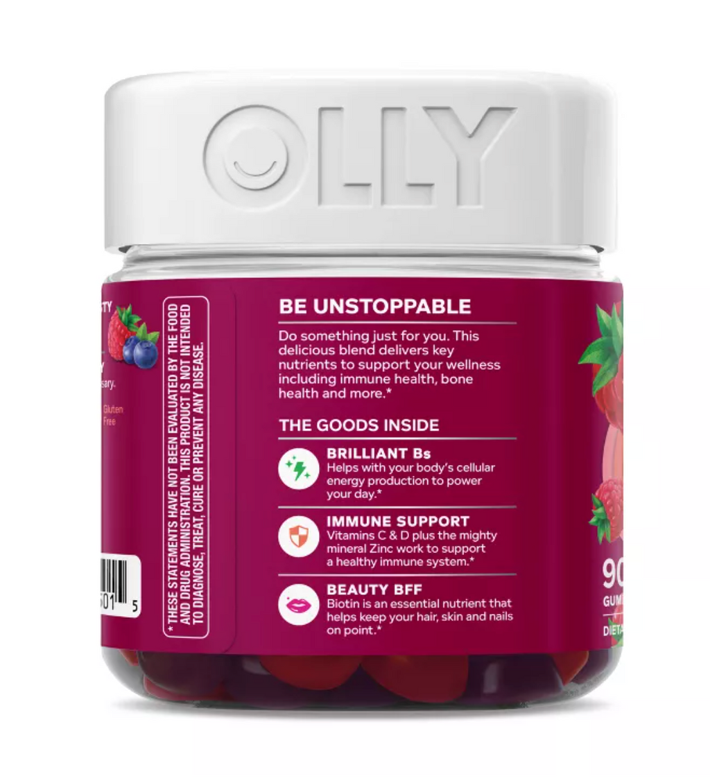 OLLY WOMEN'S MULTIVITAMIN GUMMIES - BERRY