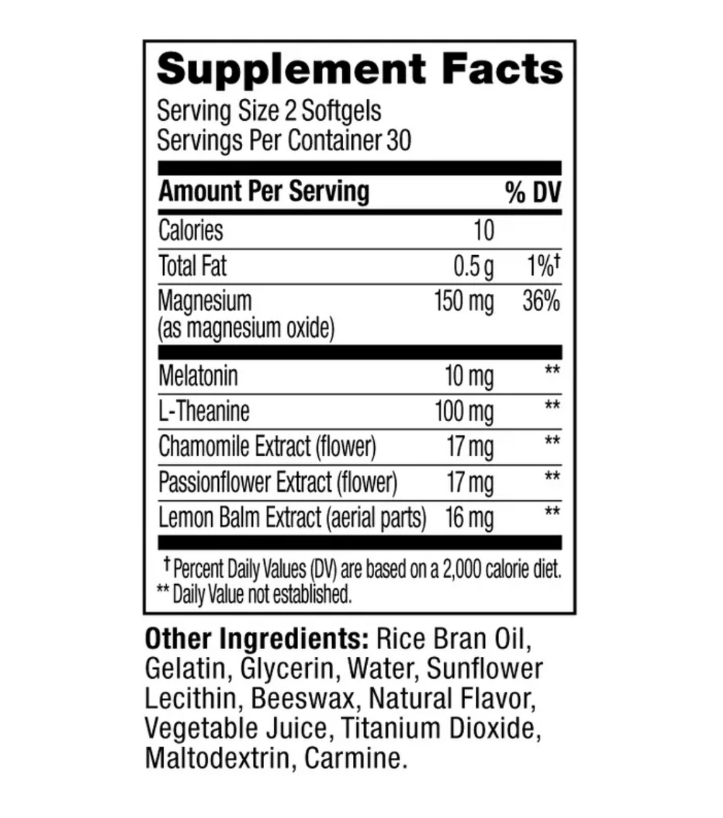 OLLY ULTRA STRENGTH SLEEP AID SOFTGELS