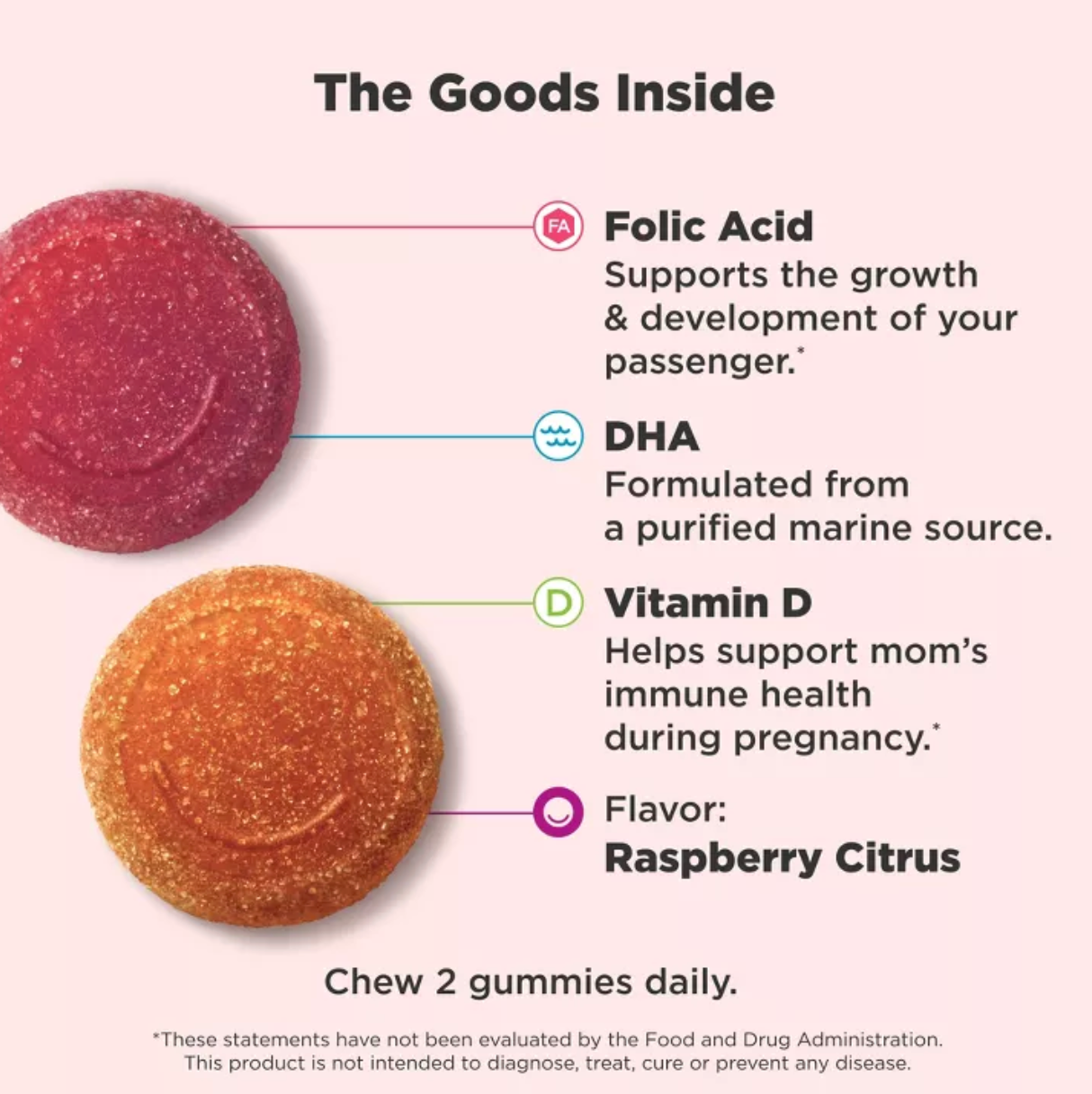 OLLY ESSENTIAL PRENATAL MULTIVITAMIN GUMMIES