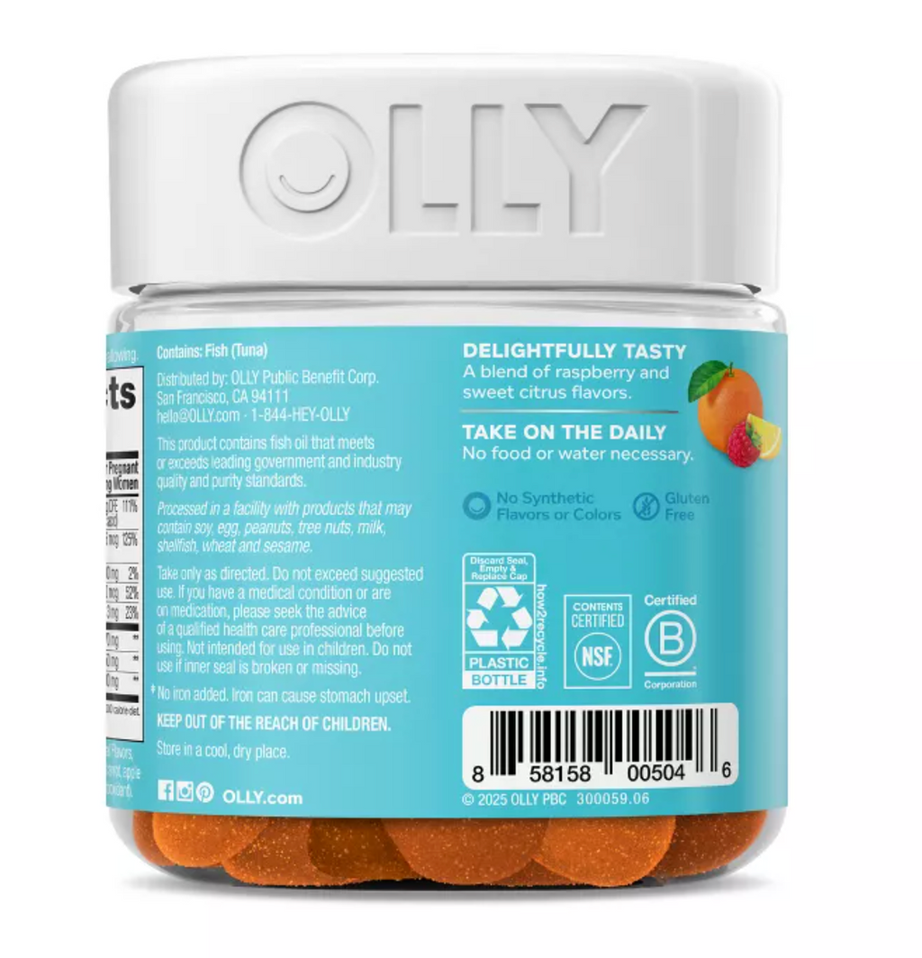 OLLY ESSENTIAL PRENATAL MULTIVITAMIN GUMMIES
