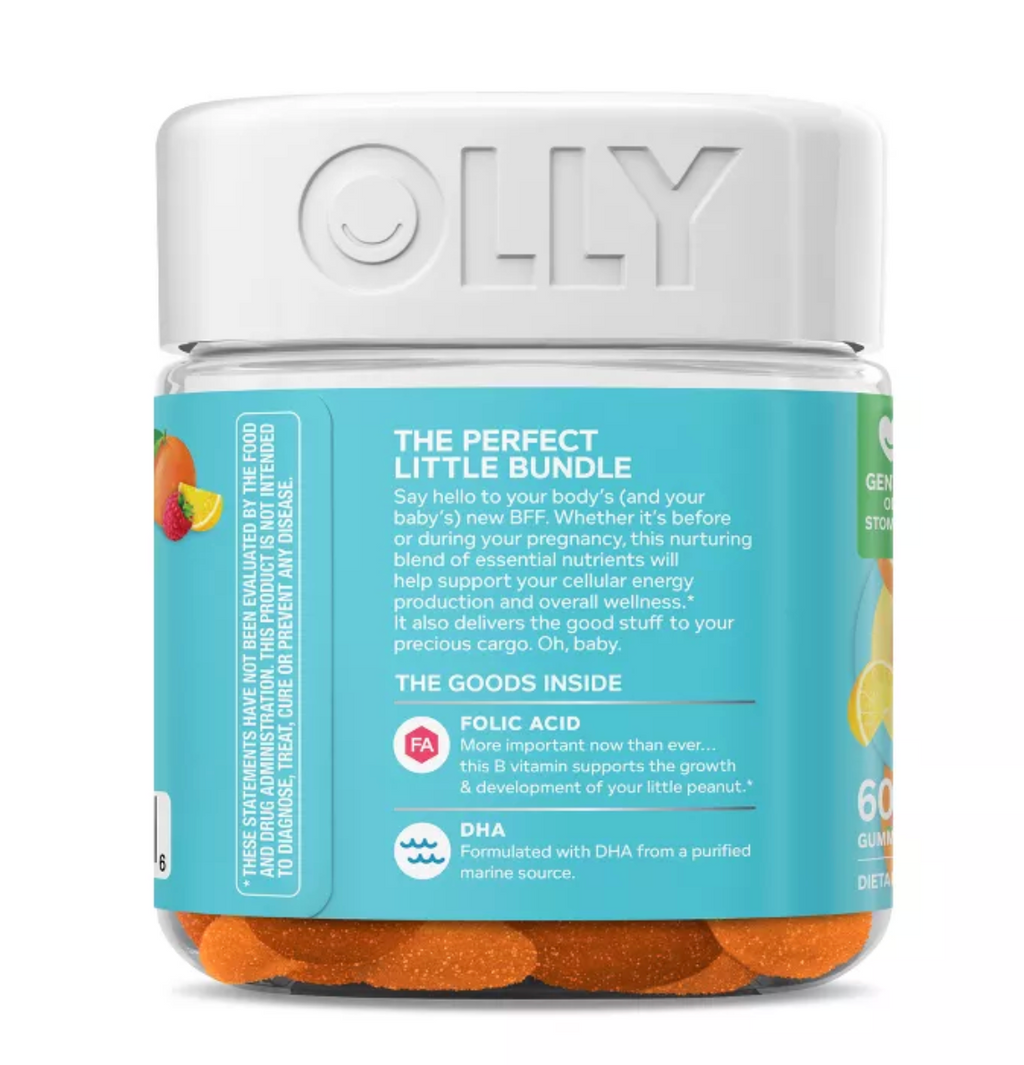 OLLY ESSENTIAL PRENATAL MULTIVITAMIN GUMMIES