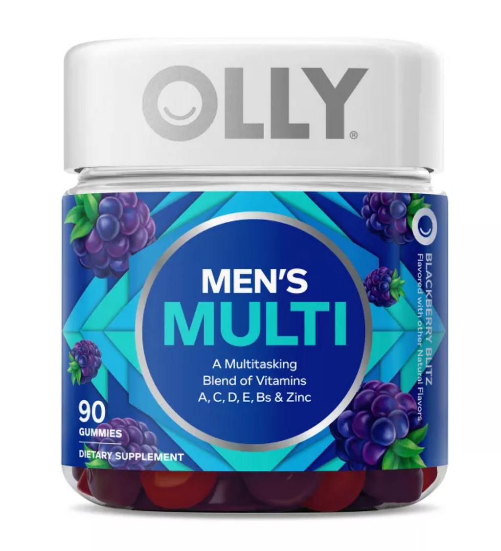 OLLY MEN'S MULTIVITAMIN GUMMY - BLACKBERRY BLITZ