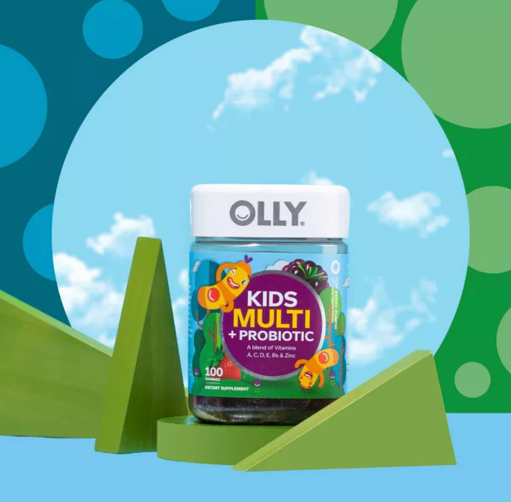 OLLY KIDS' MULTIVITAMIN + PROBIOTIC GUMMIES - BERRY PUNCH