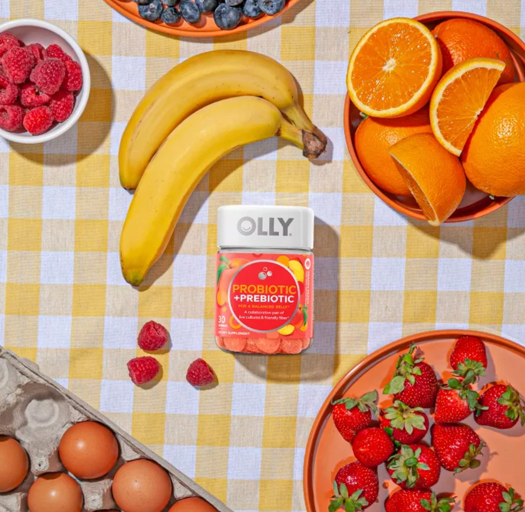 OLLY PROBIOTIC + PREBIOTIC GUMMIES - PEACHY PEACH