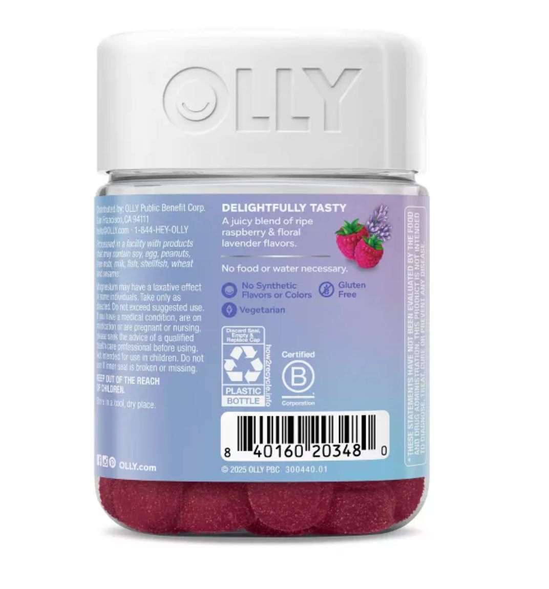 OLLY VITAMIN MAGNESIUM GUMMIES