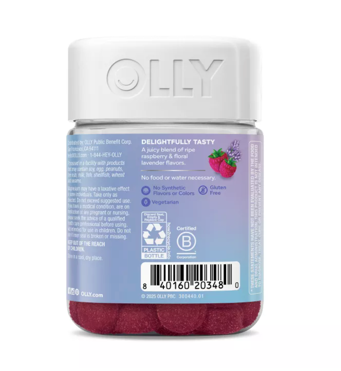 OLLY VITAMIN MAGNESIUM GUMMIES
